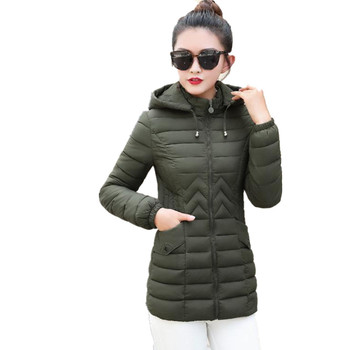Plus Size 6XL Light&Thin Winter Women Jackets2019New Autumn Winter Down Cotton Jacket Women Hooded Slim Casual Winter CoatCQ2502